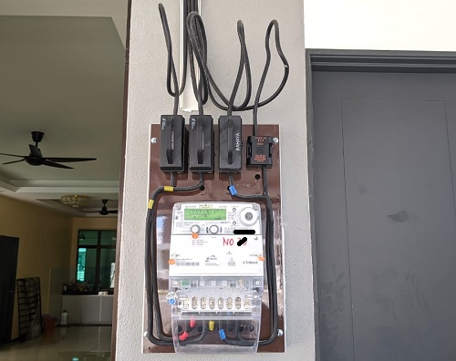 3 Phase TNB meter installation