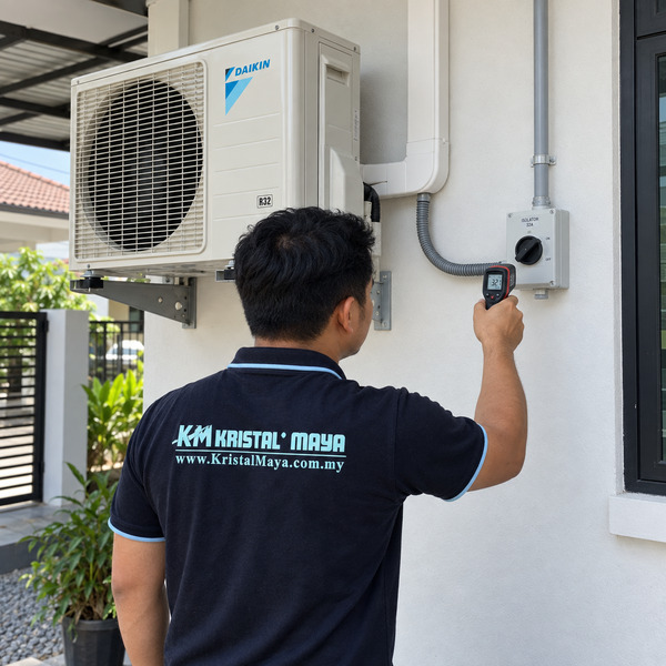 Inspection of aircond wiring and an MCB that keeps tripping