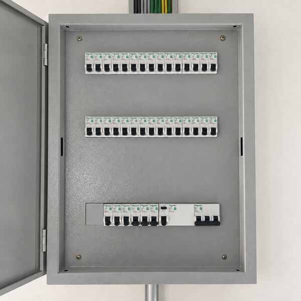 DB box inspection before changing to a Three-Phase electricity supply