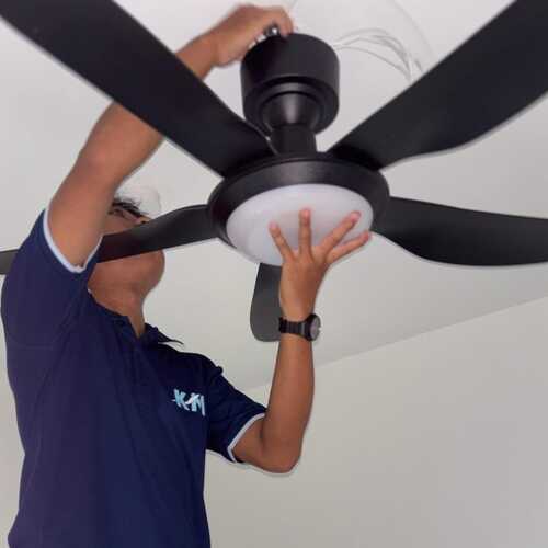 Fan wiring and new fan points