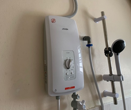 pasang water heater
