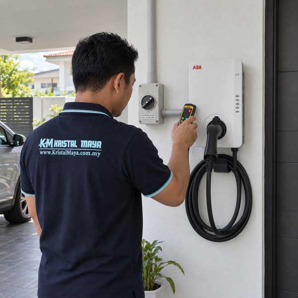 Pemeriksaan EV charger yang menyebabkan elektrik trip