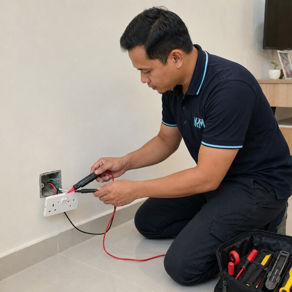 Pemeriksaan soket elektrik dan keadaan wiring dalaman