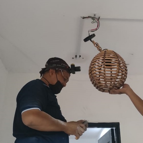 rewiring lampu